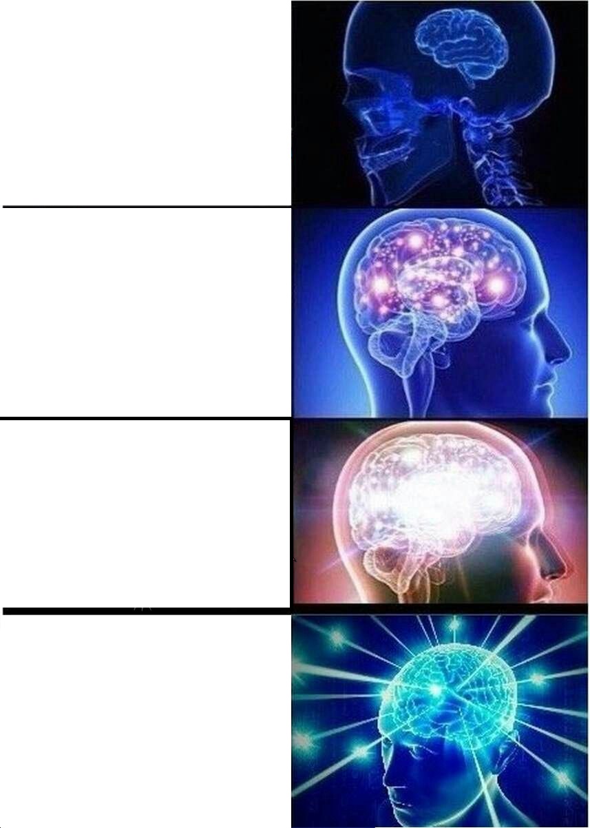 Expanding Brain meme about Sperry Honey