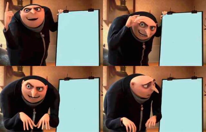 Gru's Plan meme about Sperry Honey